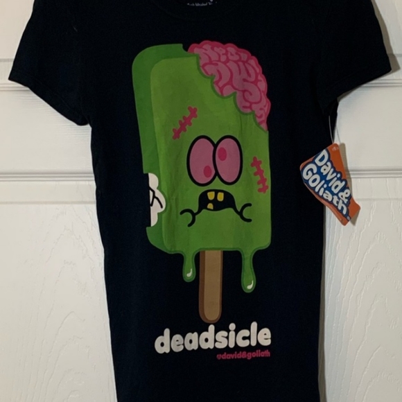 T-shirt David & Goliath "Peanuptuals" - Taille M Junior, Jaune Clair, Neuf Sans Étiquette